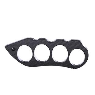 TXG 碳纤维指虎合法防身武器虎指四指拳套指环拳虎齿户外破窗戒指