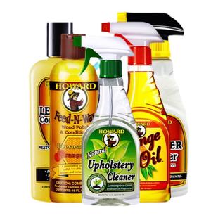 【5瓶装】美国HOWARD地板蜡保养精油真皮沙发护理地毯清洁神器