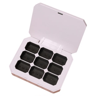 美甲甲油胶分装盒彩绘胶拍拍胶收纳盒新款四宫格磁吸款色胶分装盘