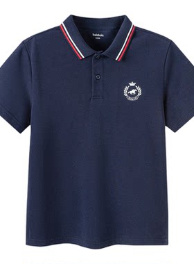 巴拉巴拉POLO衫男童短袖t恤速干