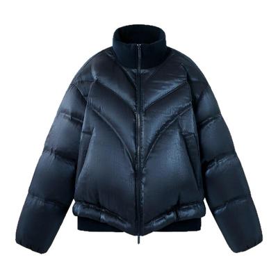 BJHG不计后果光纤流光羽绒服外套