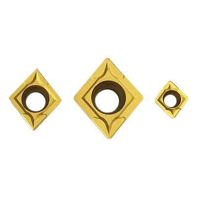 WKETEM数控刀片CCMT0602/09T3/1204菱形刀粒锻打45#钢A3替UE6020