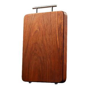 【实木整切】花梨木菜板高端进口防霉抗菌家用食品级正品整块木