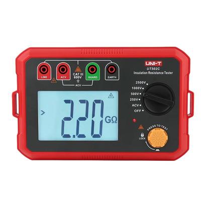 2500V20GΩ绝缘电阻测试仪优利德