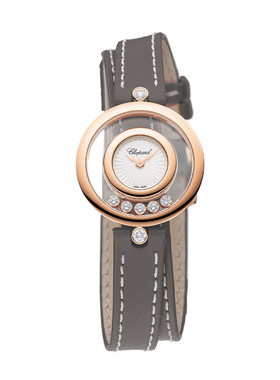 chopard双圈女士手表表带官方