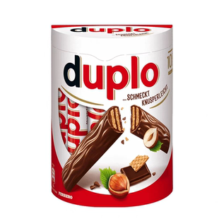 费列罗榛子威化巧克力棒意大利duplo白巧克力饼干夹心能量棒零食