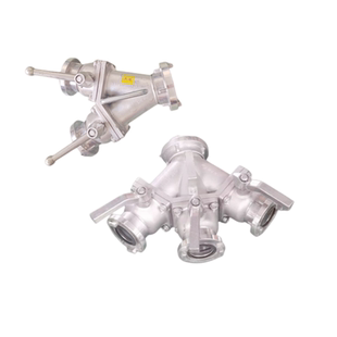 消防二分水器FII65/65*2-1.6高邮65二分水器连接消防水带2.5寸50