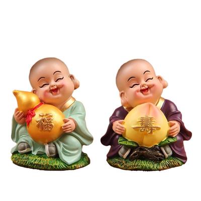 装饰品寓意美好小和尚