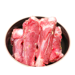 甘肃滩羊羊肉多肉羊棒骨羊筒骨手把肉煲汤火锅羊骨棒带骨髓羔羊
