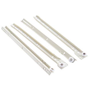 固特二节导轨抽屉轨道滑道滑轨加厚电脑桌键盘滑槽衣橱柜静音滑轮