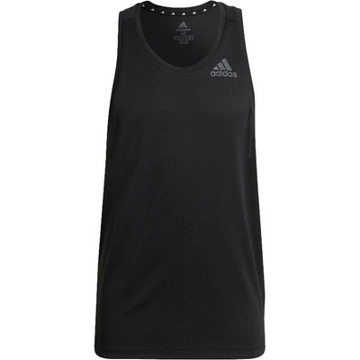 Adidas/阿迪达斯正品训练休闲健身透气跑步男子运动背心 HB6527