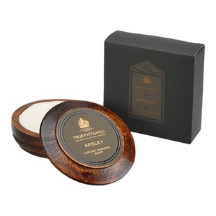 英国TruefittHill特洛菲特奢华木盒男士固体剃须皂送礼物shaving