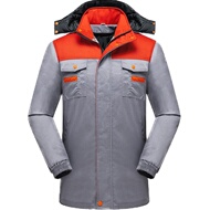 冬季工作服男女棉衣活里活面印字