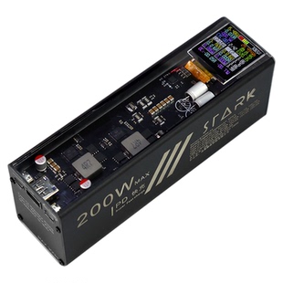 双向快充大容量移动电源IPS全协议充电宝200W大功率通用