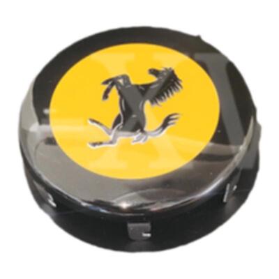 法拉利方向盘中心标458马标精品