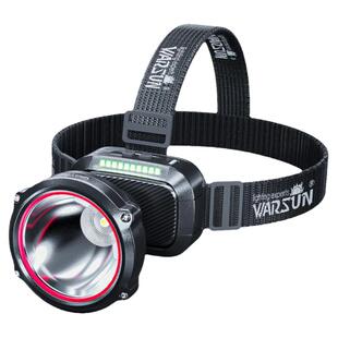 安全帽专用头灯强光充电超亮工作工地超长续航矿灯头戴式矿工特亮