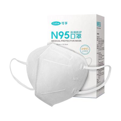可孚n95级医用防护口罩一次性医疗官方正品灭菌独立装防工业粉尘