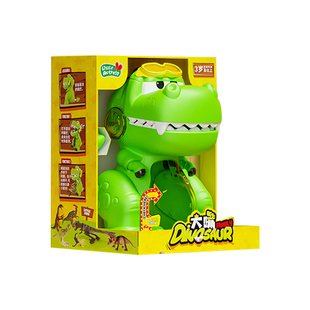 山姆同款大嘴恐龙玩具儿童男孩三角龙霸王龙仿真动物模型生日礼物