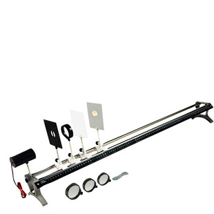 光具座初中物理光学实验器材教学仪器光具组带轨道凸透镜成像教师老师演示用金属铝合金底座大号包邮