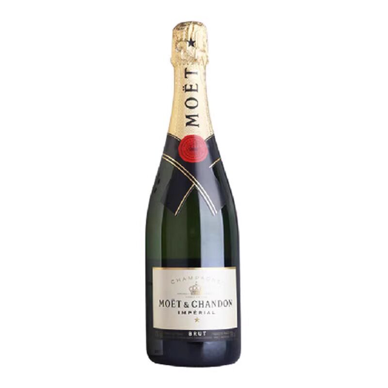 鎏金瓶酩悦香槟法国进口高级香槟MoetChandon黄金香槟起泡酒750ml