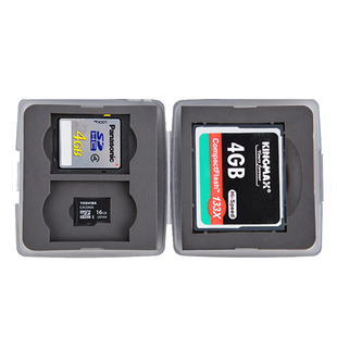 JJC内存卡盒SD CF TF卡手机SIM卡电话卡Switch游戏卡PSV卡NS卡盒