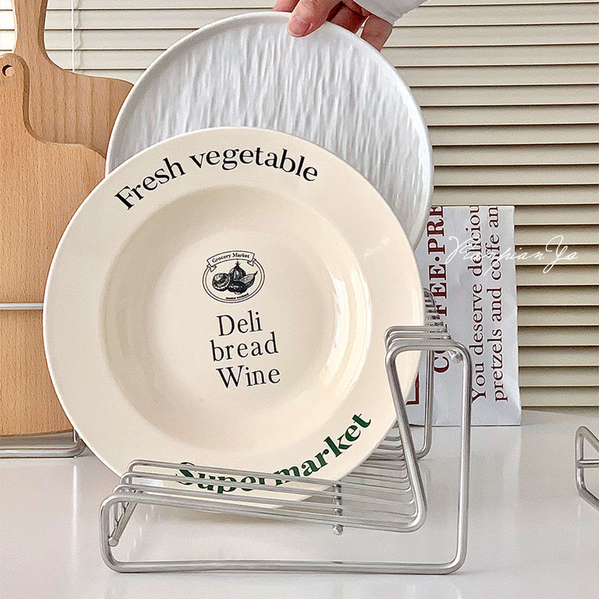 厨房好物！304不锈钢厨房盘子碗架沥水架放碟子收纳架滤水置物架