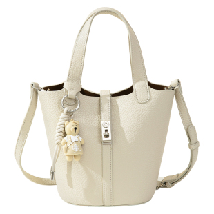 水桶包包女式2025新款秋冬菜篮子包包生日礼物百搭单肩手提斜挎包