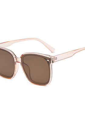 桔里防紫外线方形个性女潮太阳镜