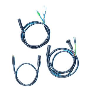 代驾电动车9芯电机防水插延长线公母头转接线转换线akm八方大功率