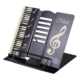 桌面看谱架乐谱便携曲谱萨克斯长笛单簧管小号乐器配件通用歌谱台