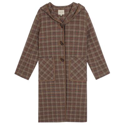 inlife法式复古双面呢大衣