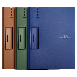 a4纸文件夹省力板夹资料夹活页收纳多功能纸夹板夹写字板书文具本夹子竖办公用品小学生专用试卷整理神器档案