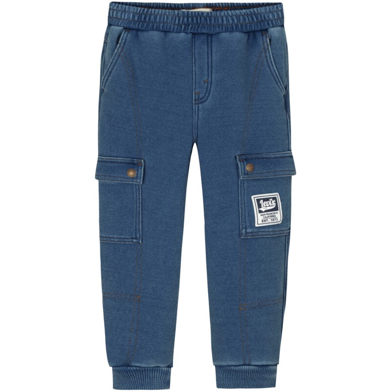 Levi's李维斯儿童装男童牛仔裤大小童亲肤休闲裤子时髦帅气工装裤