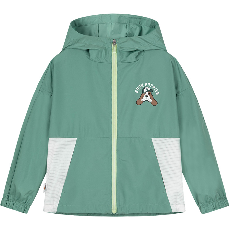 暇步士童装儿童防晒衣25夏新款小童UPF50+男童女童户外透气皮肤衣