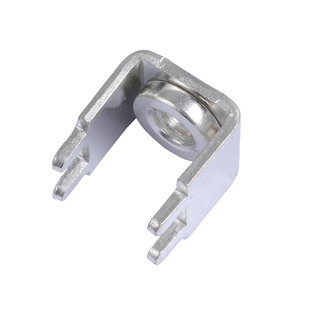 PCB-9 黄铜螺母焊接端子 功率型基板固定座 M4M5大电流压铆接线柱