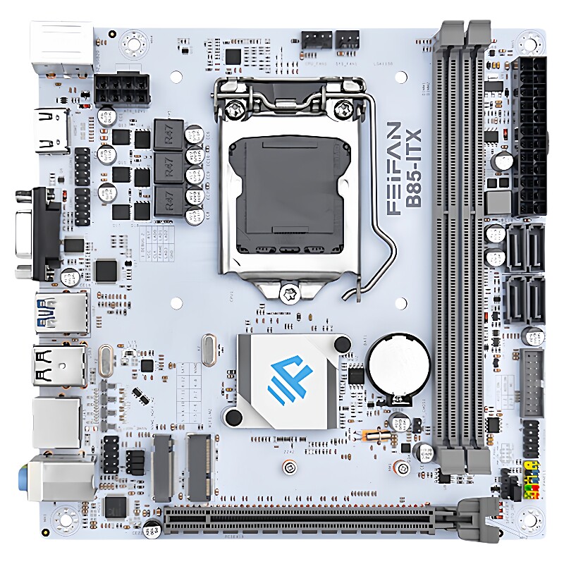 全新ITX-B75B85H61H81H310H510H610迷你电脑主板带M.2 WIFI台式机