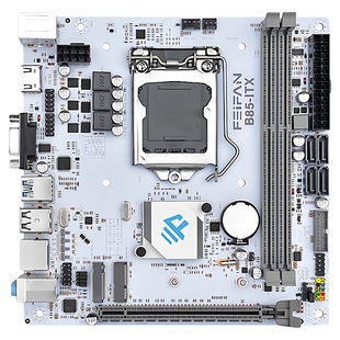 全新ITX-B75B85H61H81H310H510H610迷你电脑主板带M.2台式机WIFI