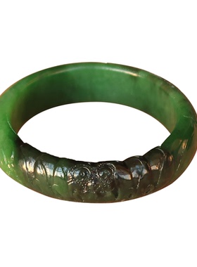 手镯青青新疆和田大师雕工证书