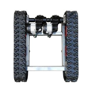 遥控电动履带车全地形爬山虎运输车工程机械打药机升降平台底盘