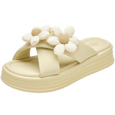 沙滩拖鞋时尚休闲平底中跟