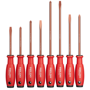 德力西电气螺丝刀十字一字S2高硬度小起子维修工具工业级强磁改锥