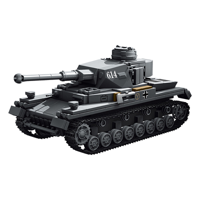 新品TK2二战德系4号坦克长炮管版