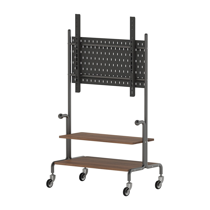 意式极简移动落地电视支架