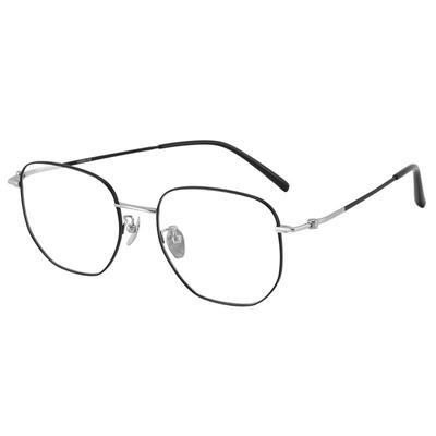 康视顿超轻钛架近视眼镜女多边形可配近视有度数眼睛框男21517