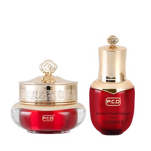 PCD手工纹眉色料雾眉色乳野生线条眉色膏半永久植物纯纹唇美瞳线