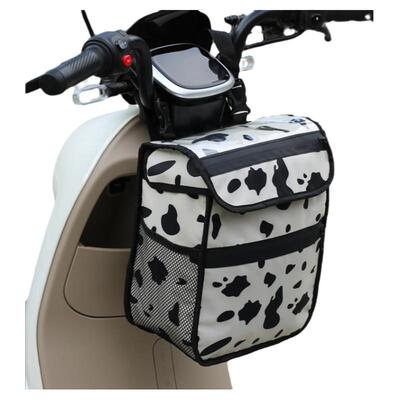 圣鸟电动车前置物兜放置头盔防水