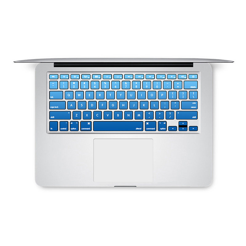适用于苹果笔记本键盘贴纸 MacBook Pro Air 按键贴 按键保护