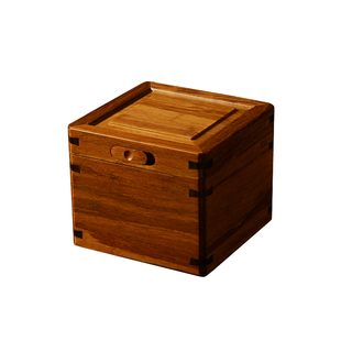 紫檀竹滑扣盒高档重竹盒复古环保茶杯茶壶收纳盒储物盒礼品包装盒