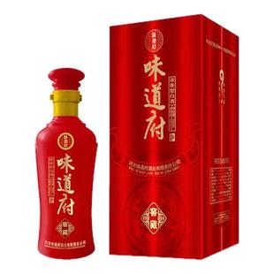 味道府 窖藏42度500ml*6瓶浓香型白酒 河北石家庄特产