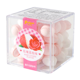 棵力果花香清凉维c无糖薄荷糖清新口气盒装约会接吻糖果零食批发